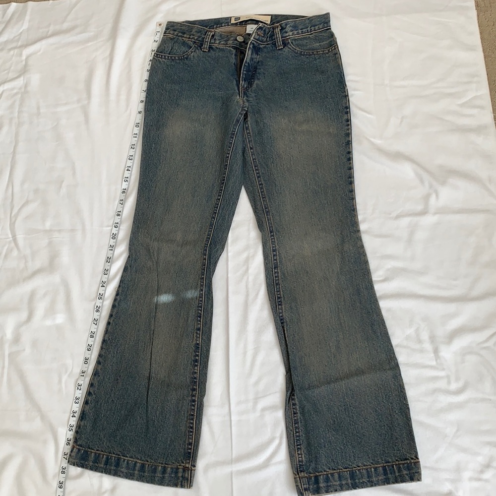 Gap Factory long and lean jeans, size 2